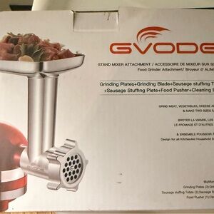 Red Stand Mixer Attachment Food Grinder